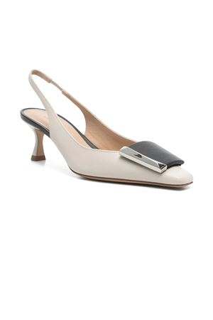 Pumps Arienne in pelle di vitello écru ROBERTO FESTA | ARIENNEOFFWHITE